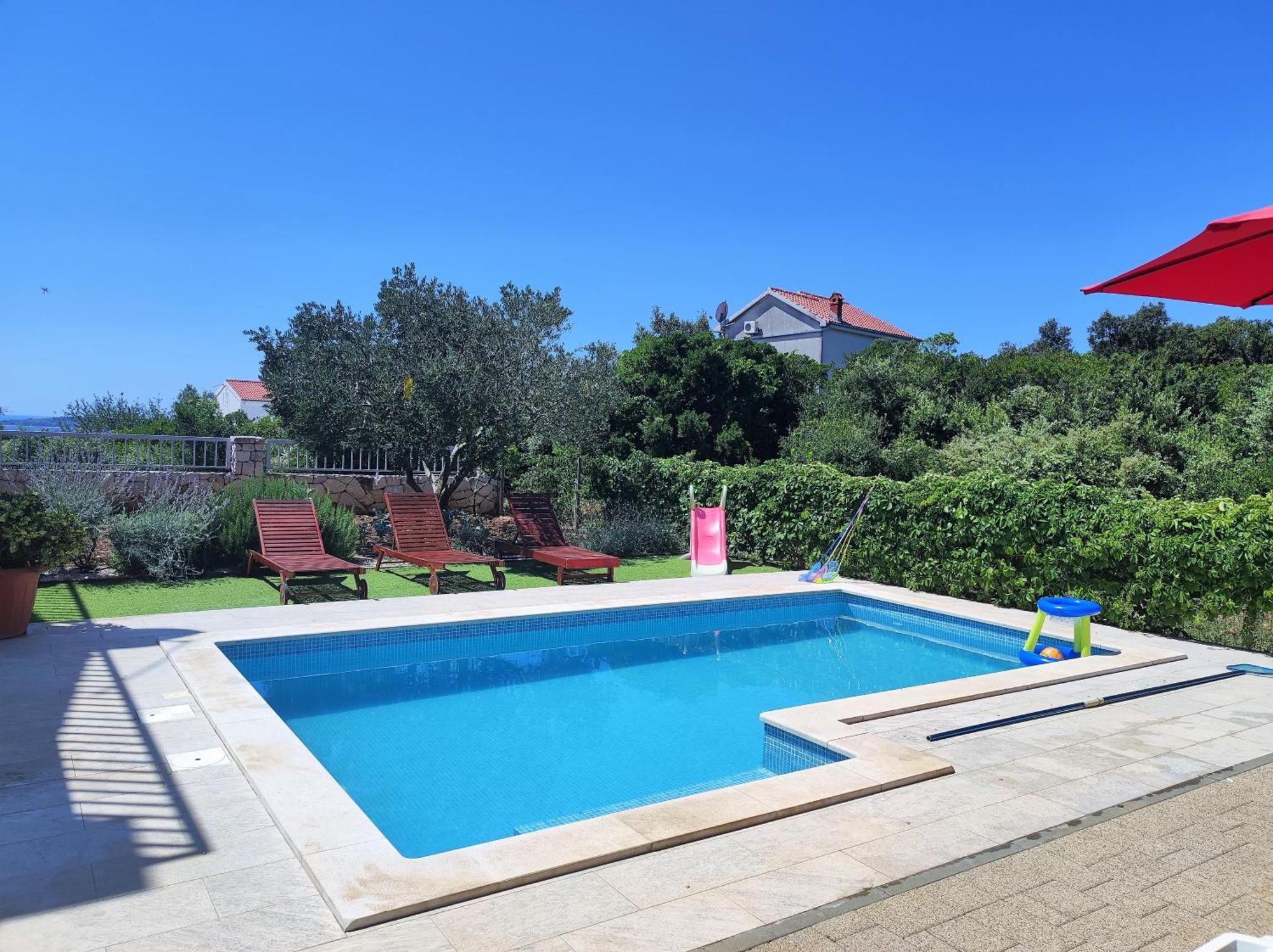 Holiday House Nena With Pool Vinišće Eksteriør billede
